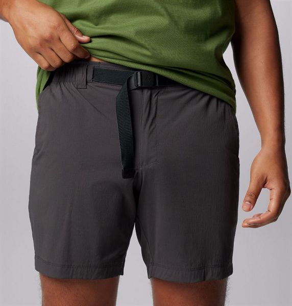 Men Columbia Landroamer™ Ripstop Shorts Dark Grey | US-WXPRVU-520