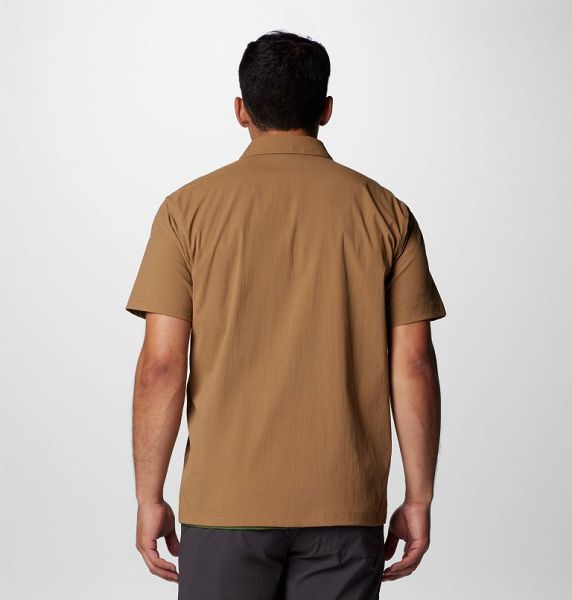 Men Columbia Landroamer™ Ripstop Sleeve Shirts Khaki | US-CEKDNU-154