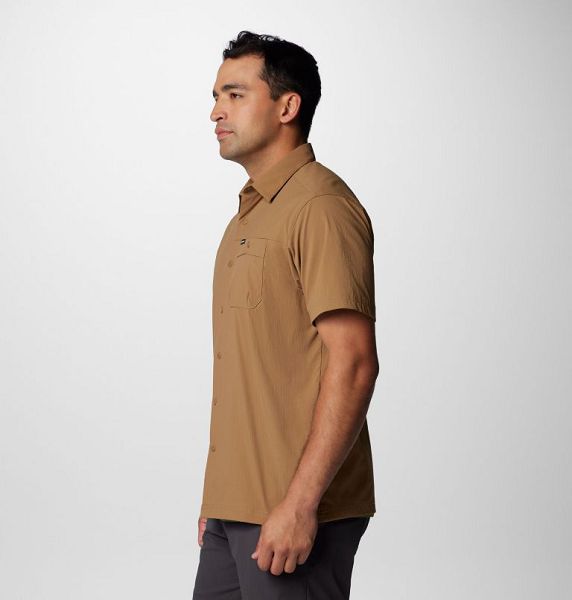 Men Columbia Landroamer™ Ripstop Sleeve Shirts Khaki | US-CEKDNU-154