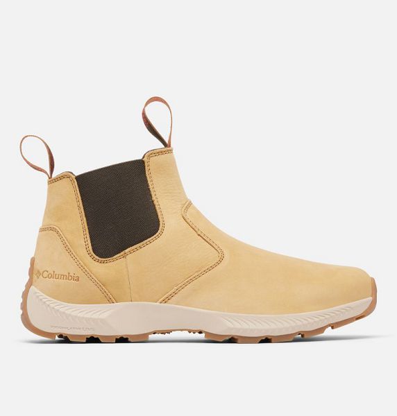 Men Columbia Landroamer™ Scout Nubuck Chelsea Boots Deep Yellow / Red | US-LDCVFP-493