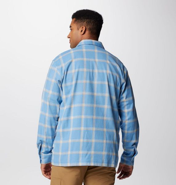 Men Columbia Landroamer™ Shirts Blue | US-LTUQSH-192