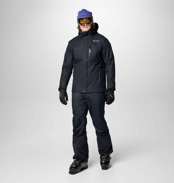 Men Columbia Last Tracks™ II Ski Jackets Black | US-OPGZFH-859