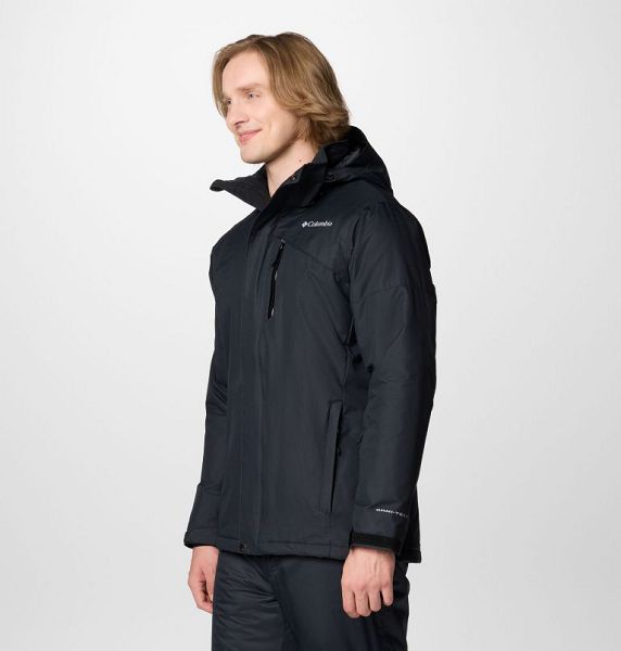 Men Columbia Last Tracks™ II Ski Jackets Black | US-OPGZFH-859