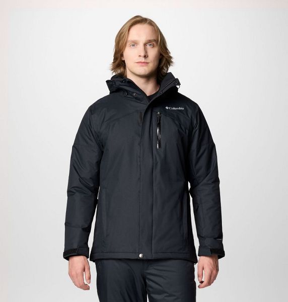 Men Columbia Last Tracks™ II Ski Jackets Black | US-OPGZFH-859