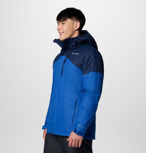 Men Columbia Last Tracks™ II Ski Jackets Blue / Navy | US-WGMRVO-726