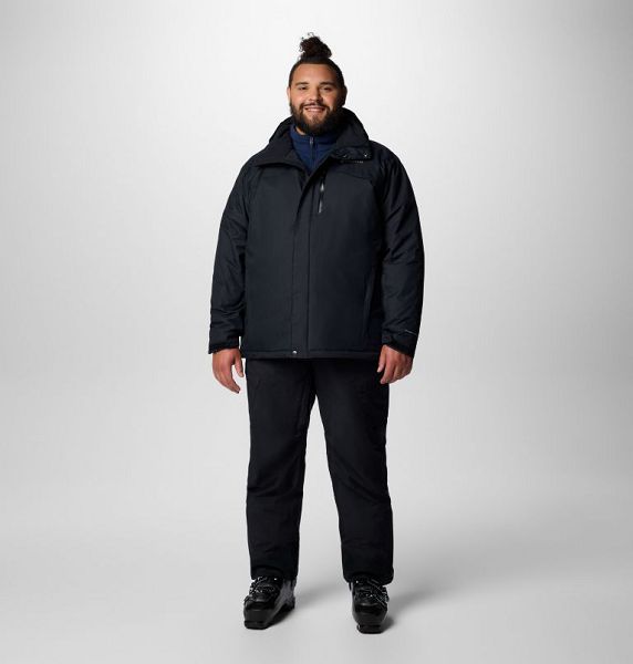 Men Columbia Last Tracks™ II Waterproof Insulated Ski Jackets Black | US-VCFSET-615