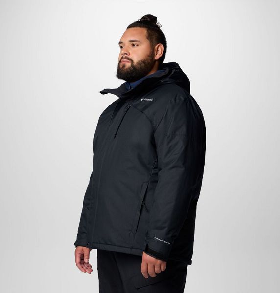 Men Columbia Last Tracks™ II Waterproof Insulated Ski Jackets Black | US-VCFSET-615