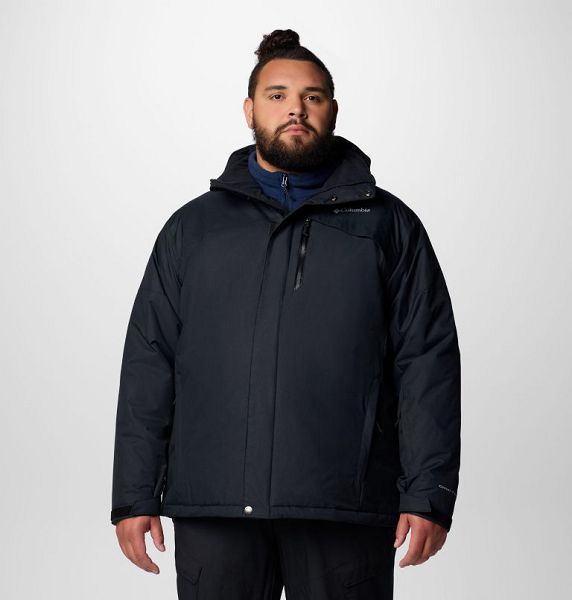 Men Columbia Last Tracks™ II Waterproof Insulated Ski Jackets Black | US-VCFSET-615