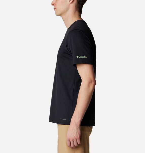 Men Columbia Legend Trail™ Technical T-Shirt Black | US-ZGUOVC-124