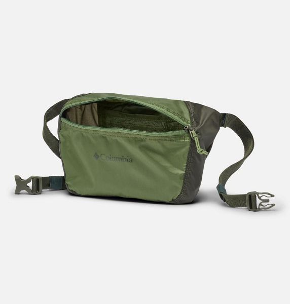 Men Columbia Lightweight Packable II Hip Pack Belt Bags Green | US-AQJXIH-945