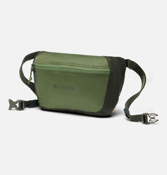 Men Columbia Lightweight Packable II Hip Pack Belt Bags Green | US-AQJXIH-945