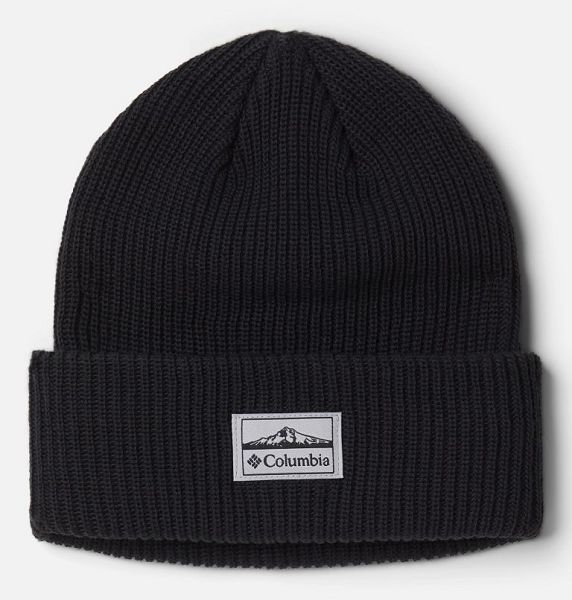 Men Columbia Lost Lager™ Recycled Beanie Black | US-YDWKLA-781