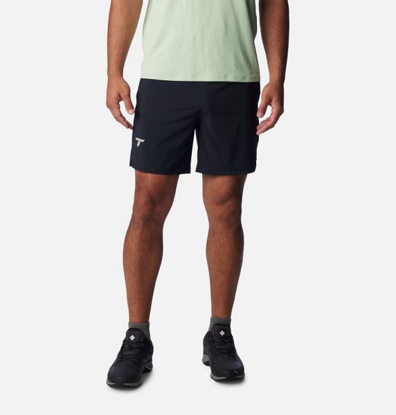 Men Columbia Malta Springs™ Hiking Shorts Black | US-QFHTXD-186