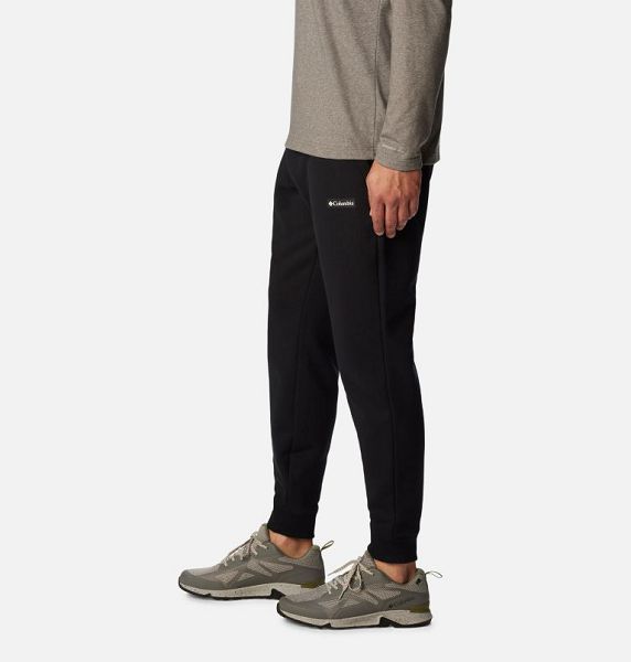 Men Columbia Marble Canyon™ Heavyweight Fleece Joggers Black | US-LCUKZH-387