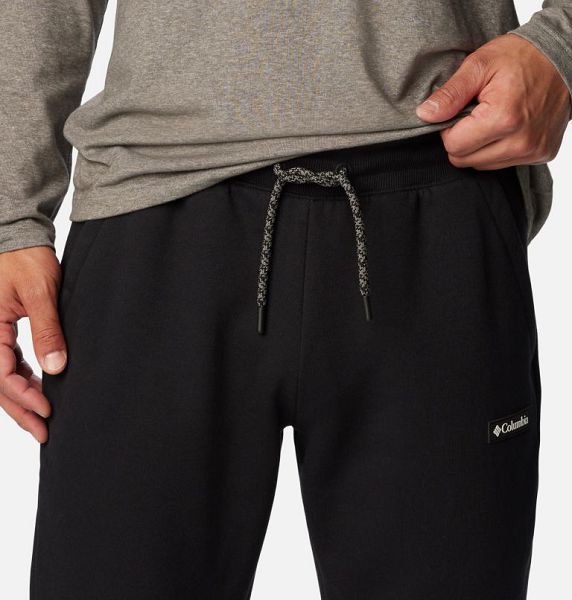 Men Columbia Marble Canyon™ Heavyweight Fleece Joggers Black | US-LCUKZH-387