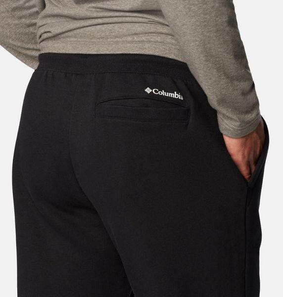 Men Columbia Marble Canyon™ Heavyweight Fleece Joggers Black | US-LCUKZH-387