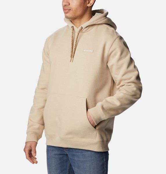 Men Columbia Marble Canyon™ Heavyweight Hoodie Khaki | US-FHZQVW-972