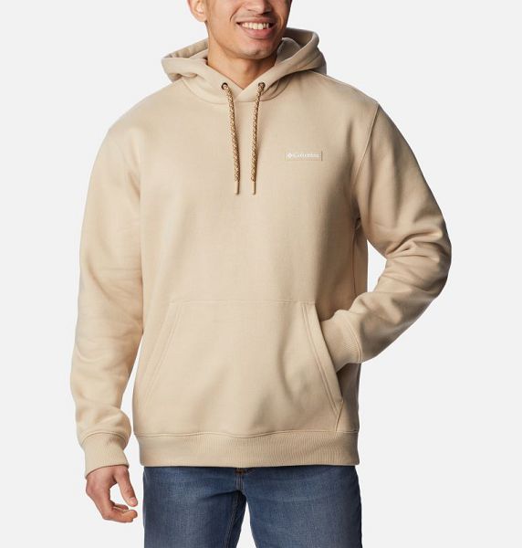 Men Columbia Marble Canyon™ Heavyweight Hoodie Khaki | US-FHZQVW-972