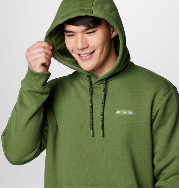 Men Columbia Marble Canyon™ Heavyweight Hoodie Green | US-BQYPNW-249