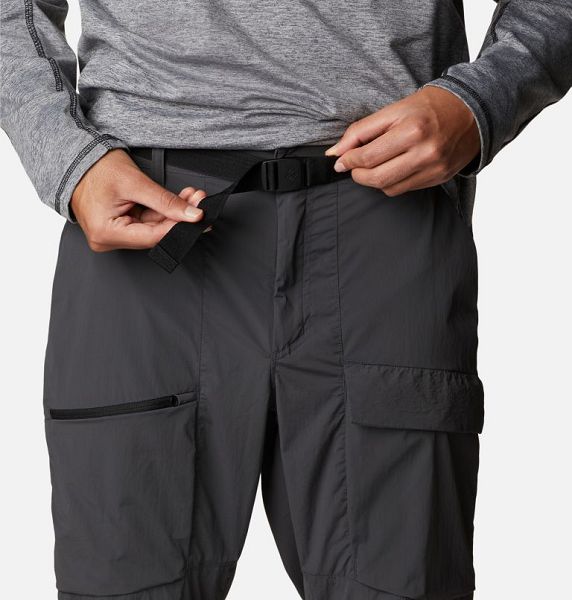 Men Columbia Maxtrail™ II with Removable Belt Hiking Pants Dark Grey | US-LXJNPW-128