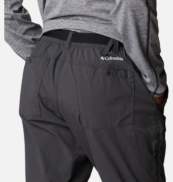 Men Columbia Maxtrail™ II with Removable Belt Hiking Pants Dark Grey | US-LXJNPW-128