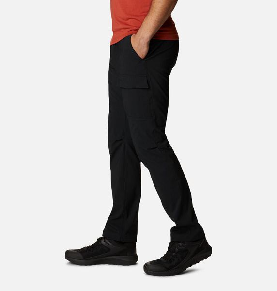 Men Columbia Maxtrail™ Midweight Warm Pants Black | US-MFWXOG-819