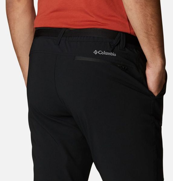 Men Columbia Maxtrail™ Midweight Warm Pants Black | US-MFWXOG-819