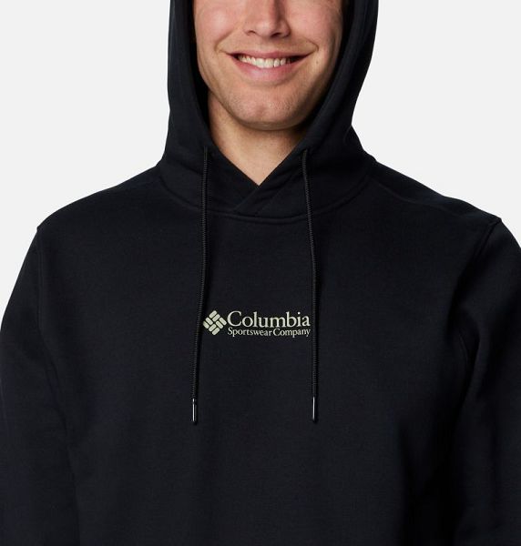 Men Columbia Meridian Creek™ Hoodie Black | US-QPVMTB-964