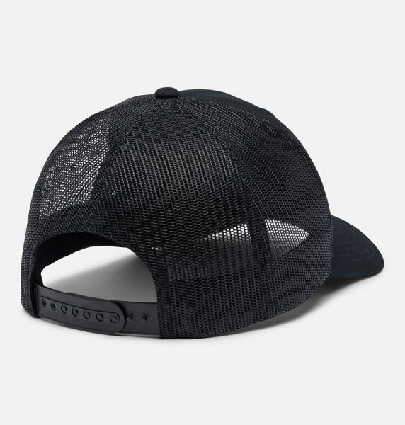 Men Columbia Mesh™ Snap Back Hats Black | US-CPURZE-051