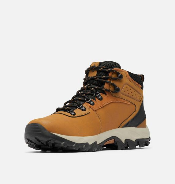 Men Columbia Newton Ridge™ Plus II Waterproof Hiking Boots Black | US-WPBLGE-160