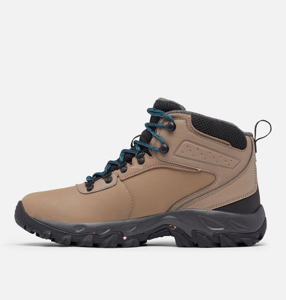 Men Columbia Newton Ridge™ Waterproof Omni-Heat™ II Winter Hiking Boots Grey / Brown | US-VETDUS-562