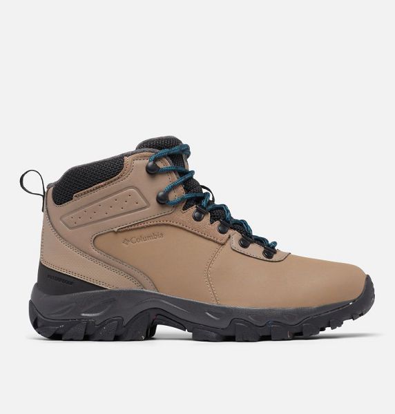 Men Columbia Newton Ridge™ Waterproof Omni-Heat™ II Winter Hiking Boots Grey / Brown | US-VETDUS-562