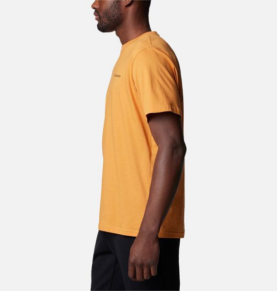 Men Columbia North Cascades™ T-Shirt Yellow | US-UEFRON-647