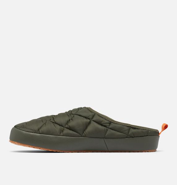 Men Columbia Omni-Heat™ Lazy Bend™ Camper Shoes Deep Olive / Orange | US-JYZRNA-063