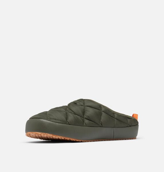 Men Columbia Omni-Heat™ Lazy Bend™ Camper Shoes Deep Olive / Orange | US-JYZRNA-063