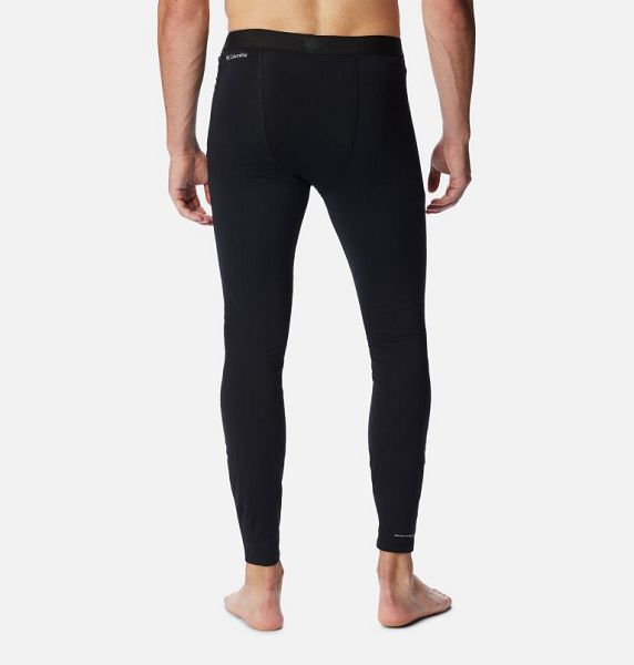 Men Columbia Omni-Heat™ Midweight Base Layer Pants Black | US-LCWRUN-368