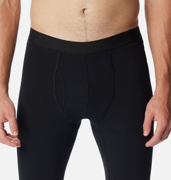 Men Columbia Omni-Heat™ Midweight Base Layer Pants Black | US-LCWRUN-368