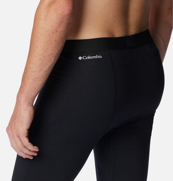 Men Columbia Omni-Heat™ Midweight Base Layer Pants Black | US-LCWRUN-368