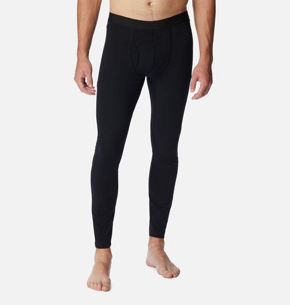 Men Columbia Omni-Heat™ Midweight Base Layer Pants Black | US-LCWRUN-368