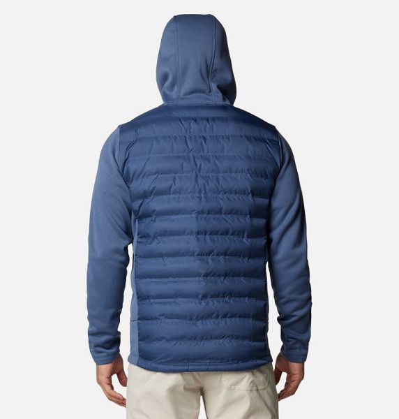 Men Columbia Out-Shield™ II Hybrid Insulated Jackets Dark Blue | US-ZPSNIQ-739