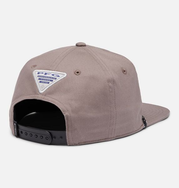 Men Columbia PFG Back Tack™ Snap Back Caps Grey | US-TQHOFY-475