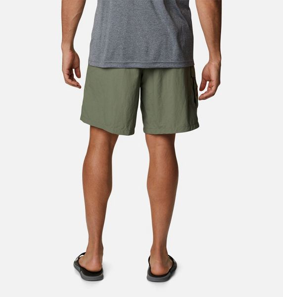 Men Columbia PFG Bahama™ Shorts Grey / Green | US-PKZQGL-215