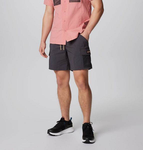 Men Columbia Painted Peak™ Shorts Dark Grey | US-DWXCZG-049