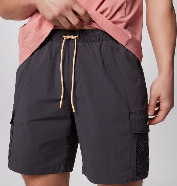 Men Columbia Painted Peak™ Shorts Dark Grey | US-DWXCZG-049