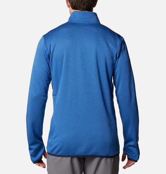 Men Columbia Park View™ Fleece Jackets Blue | US-XSOTNV-587