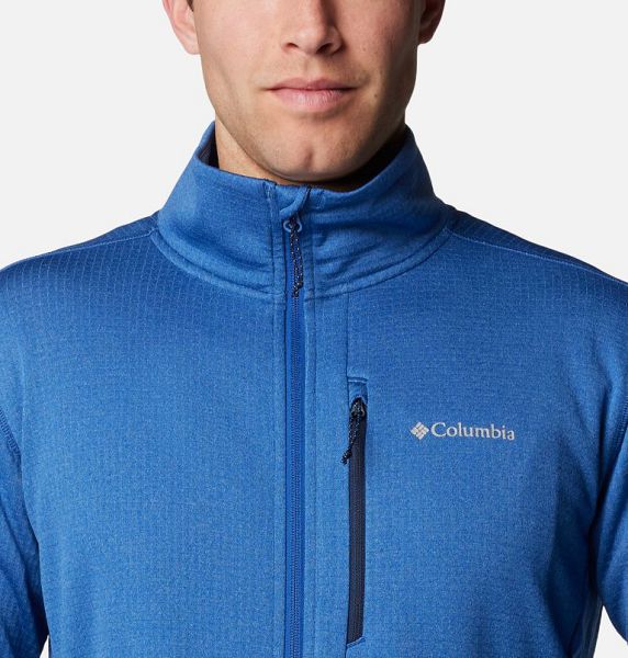 Men Columbia Park View™ Fleece Jackets Blue | US-XSOTNV-587