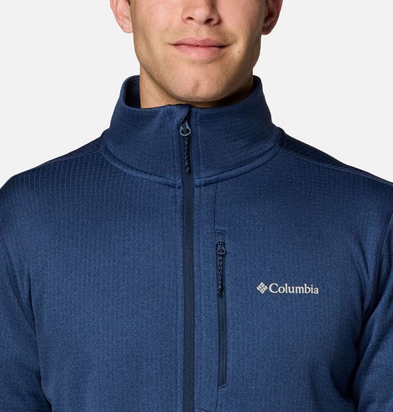 Men Columbia Park View™ Fleece Jackets Navy | US-BARVLG-749