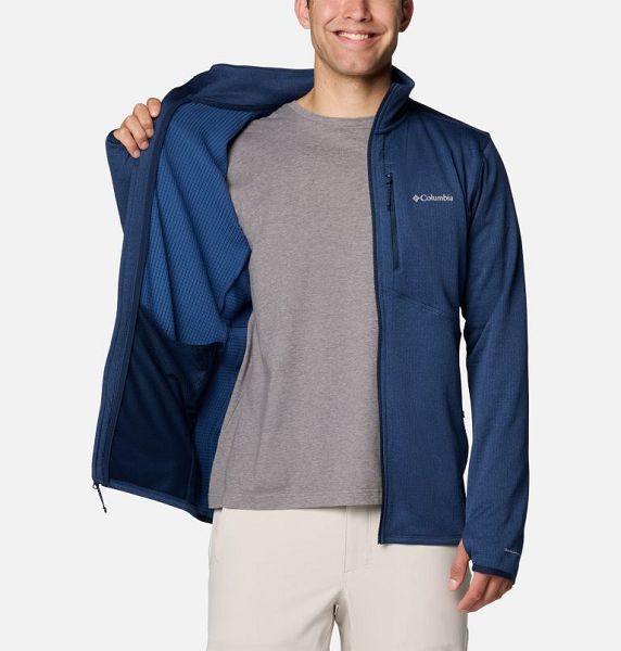 Men Columbia Park View™ Fleece Jackets Navy | US-BARVLG-749