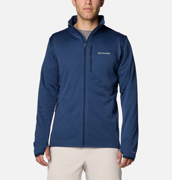 Men Columbia Park View™ Fleece Jackets Navy | US-BARVLG-749