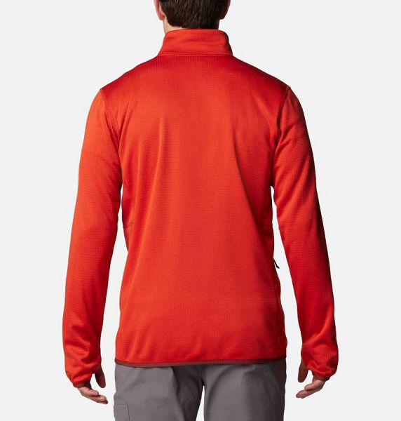 Men Columbia Park View™ Fleece Jackets Red | US-BMCEYG-867